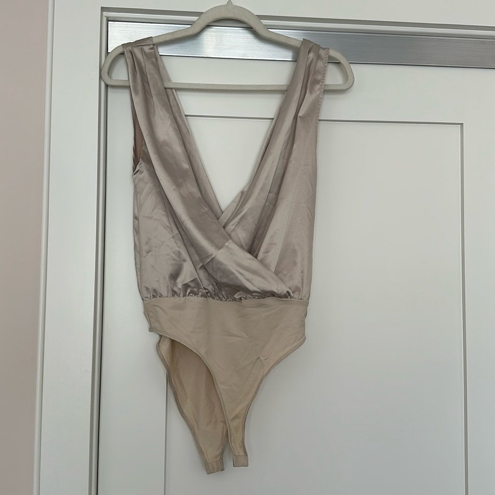 Zara Satin bodysuit - size S